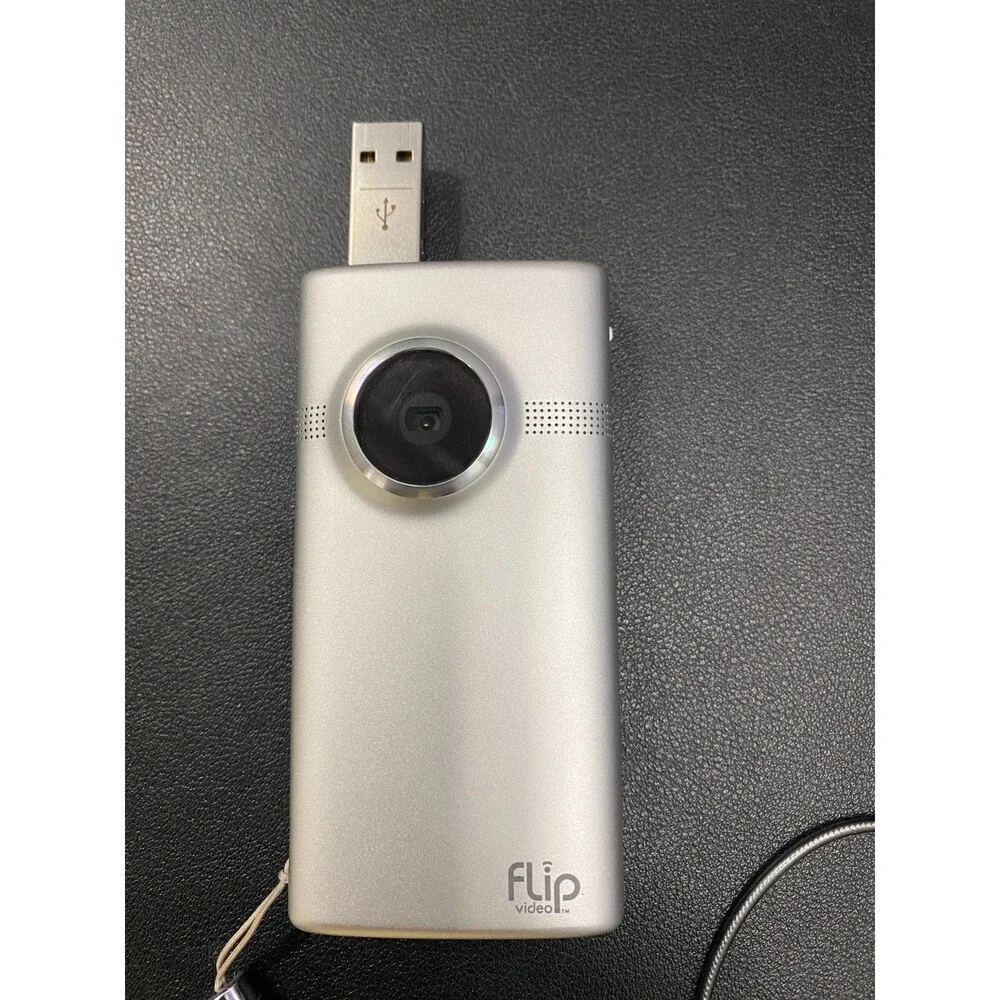 Cisco Flip Mino M2120 HD Flash Media Video Camera Mini Camcorder - Dead Battery